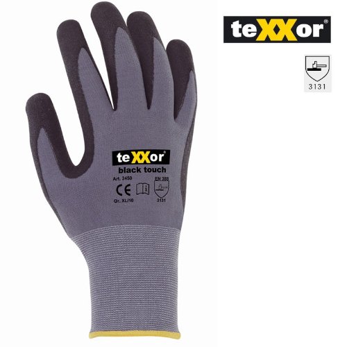 Guanti antitaglio in filo uhmwpe e nylon spalmato in poliuretano - tg.m
