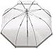 Fulton Birdcage - Paraguas Transparente Gris