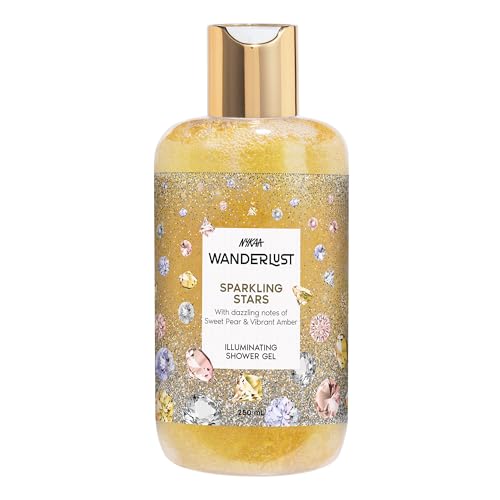 Nykaa Wanderlust Sparkling Stars Hydrating & Barrier Repair Illuminating Body Wash with Vitamin E