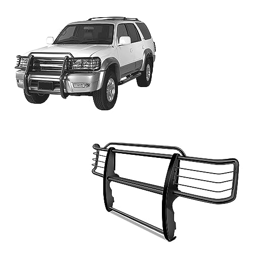 Image of Black Horse Grille brush Bumper Guard Modular Black Compatible with 1999-2002 Toyota 4Runner-17TN23MA
