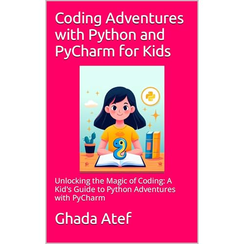 Coding Adventures with Python and PyCharm for Kids Audiolibro Por Ghada Atef arte de portada