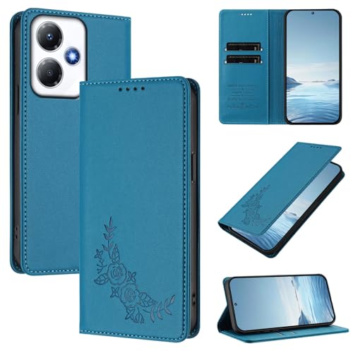 �Ή��@�� for Blackview Wave 9C �t���b�v���X�^���h �}�O�l�b�g�J�� �E�H���b�g�^�P�[�X LakeBlue