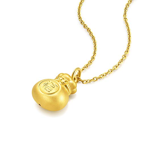CHOW SANG SANG 999 24K Solid Gold Fortune Bag Charm for Women 91975P3