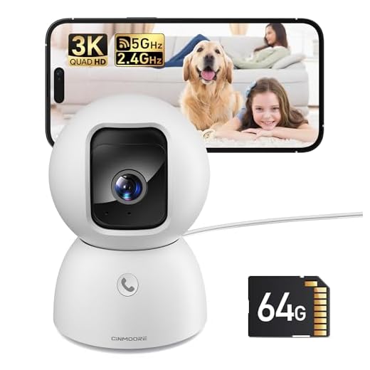 5MP Home Security Camera with AI Features