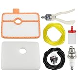 SIMPERAC 535316301 Air Filter 150bt Fuel Line for Husqvarna 150 BT (2022-Present) 345BT Backpack Blower Tune Up Kit 150BT Air Filter Primer Bulb Fuel Line Fuel Filter Parts