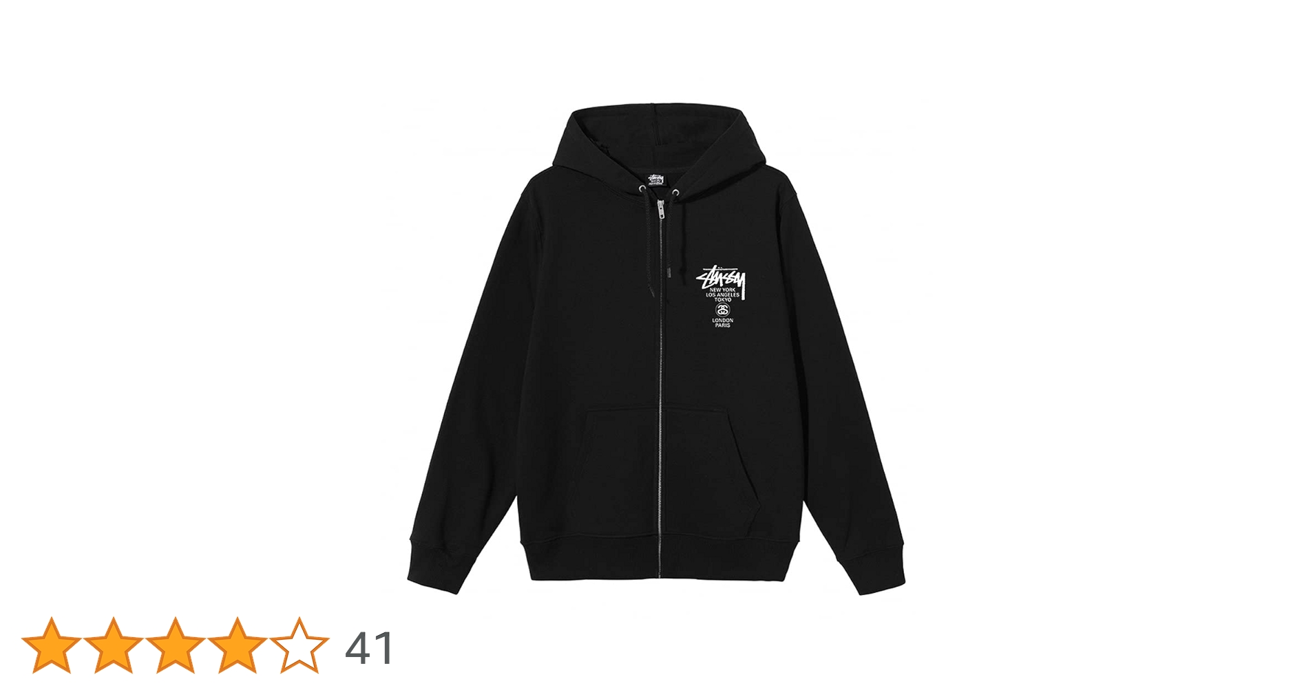 ❗️期間限定SALE❗️ステューシー ワールドツアー フーディ ブラックM 楽天市場】ステューシー STUSSY パーカー ジップアップ World