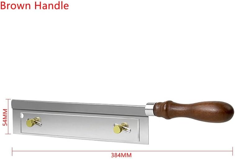 Installing Fret Wires Manual Guitar Fret Saws Acoustic And Electric Guitar Fret Groove Saws Making Fret Repair Tools (Brown Handle(Solid Wood))