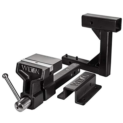 WiltonATV All-Terrain Vise, 6" Jaw Width, 5-3/4" Max Jaw Opening, 5" Throat, 10" Riser (10900)