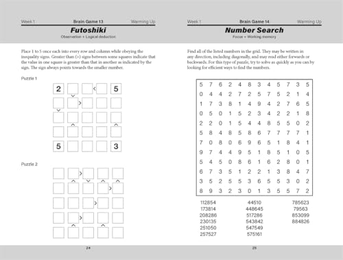 Train Your Brain in Four Weeks: Over 150 Puzzles to Improve Your Mental Agility