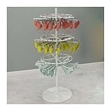 Scaffale di esposizione a più strati indipendente per stoccaggio al minuto della lingerie e degli accessori del negozio di abbigliamento