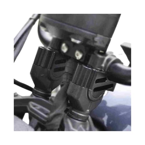 Abrazadera manillar elevado aluminio moto Black Flag 500 Booster Spigot 3