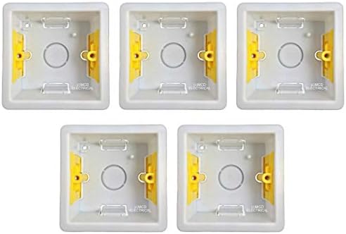 Appleby SB619 Dry Lining"Fast Fix" Box Single 1 Gang 32mm Deep (Pack of 5)