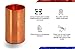 Supply Giant DDDQ0014 Straight Copper Coupling With Sweat Sockets And With Dimple Tube Stop, 1/4 Inch