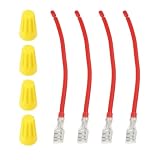 YINETTECH 4 Sets Heizdraht Kabelsatz für Trockner Ersetzt OEM 279457 AP3134638 PS334206 Kompatibel mit Whirlpool Kompatibel mit Kenmore