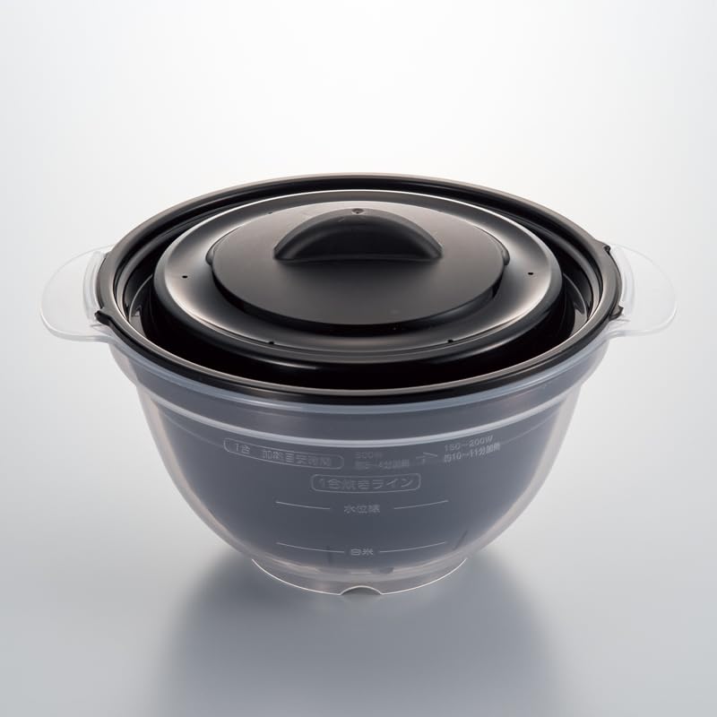 Amazon | MIクリエーションズ 簡単！レンジで一合炊き KR-6602 日本製