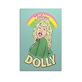 LXODGHE Dolly Parton Poster, 5 Poster, dekoratives 