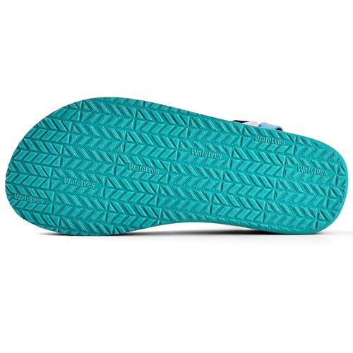 Image of WateLves Womens-Sport-Sandals Hiking Sandals with-Arch-Support Webbing-Outdoor-Beach-Water-Sandals for Travel-Walking-Trekking-Camping