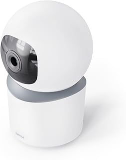 Hama Indoor Surveillance Camera (Smart WLAN Camera with Night Vision, 1080p, Recording, Motion Sensor with Person Detectio…