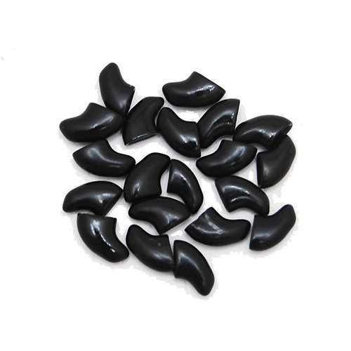 HDP Kitty or Doggy Nails Caps Size:Small Color:Black