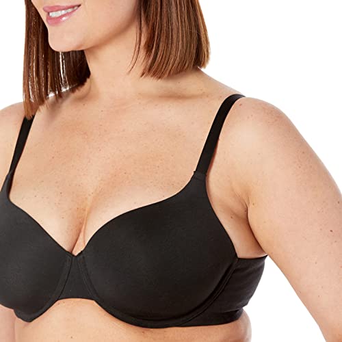 Image of Amazon Essentials Women's Supportive Underwire T-Shirt Bras, Breathable Cotton, Comfortable, Pack of 2