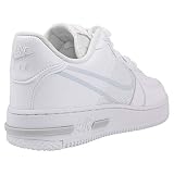 Nike Męskie buty do koszykówki Air Force 1 React, White Pure Platinum, 47 EU