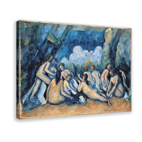 Impression sur toile Cézanne décoration murale salon cadre 50x76
