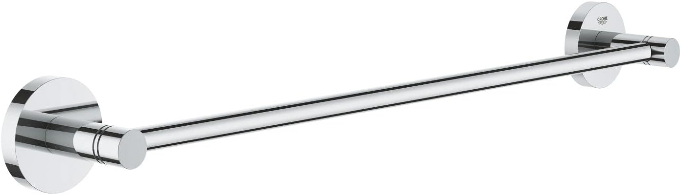 Essentials 18 Inch Towel Bar, Starlight Chrome