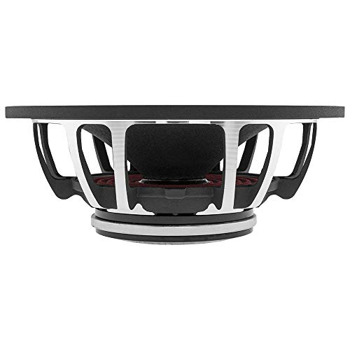 Ds18 Pro-Fr8Neo 8" Full-Range Loudspeaker - Silver Aluminum Bullet, 500W Max, 250W Rms, 4-Ohms, Grill Included, Neodymium Magnet - Best Fullrange Car Audio Door Speaker (1 Speaker) #TOP4