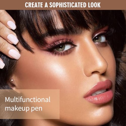 QIC Liquid Blush for Natural Matte Finish Multi-Use Blush Stick for Eyes Lips & Cheeks Nourishing & Long-Lasting (09 Mauve Pink) — view 6