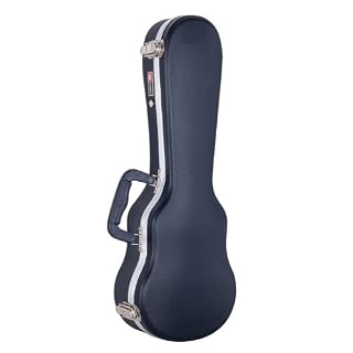 Crossrock, 0-String Soprano Ukulele, Super lightweight ABS Molded Hard Case in Black, (CRA860SUBK) - Les Beatles, Paul McCartney, John Lennon, RIngo Starr, George Harrison