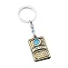 Produktbild MayDee Modeschmuck Hearthstone Schlüsselanhänger Heroes Lucky Coin Card Schlüsselanhänger für Geschenkauto Keychain Game Key Holder (1)