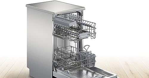Lave-vaisselle pose libre BOSCH SPS2HKI58E - 10 couverts - Moteur Induction - L45cm - 46dB - Gris Inox – Ansicht 4