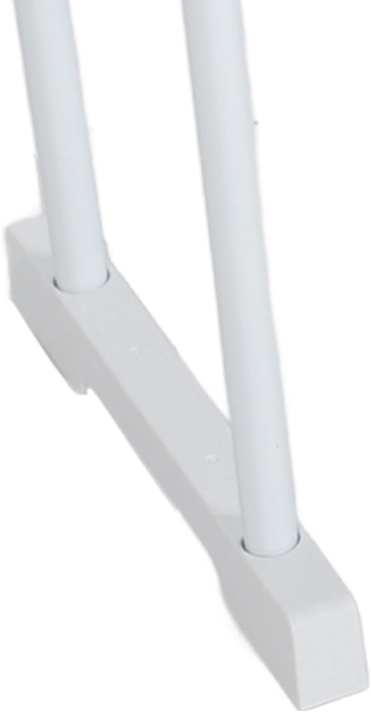 Expandable Shelf Stackable 121lb Load Bearing Divider Storage Rack, Adjustable Closet Shelf for Cabinet Cupboard, Expandable Storage Rack with Flexible Length Adjustment (Length 47-68cm / 18.5-26.8in)