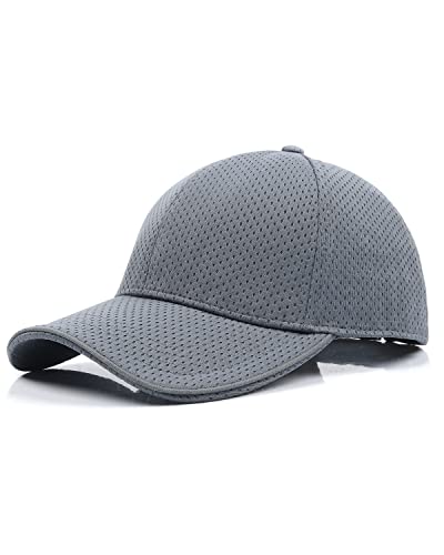 Casquette baseball XXL respirante et structurée avec maille ajustable d'été