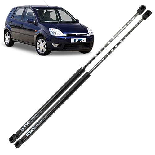 BIAREN 2x Rear Tailgate Boot Gas Struts For Ford Fiesta 2002-2008 4/5 Doors Lift Support System 440 (N) 600 MM 1224731 2S61A406A10AC