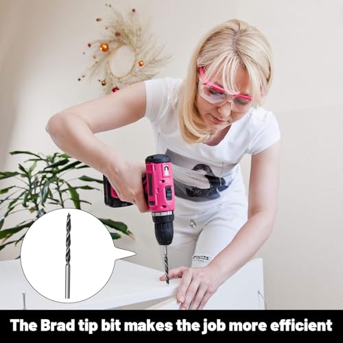 Watlikeup 10 PCS 3mm Brad Point Drill Bits, Carbon Steel, Wood, Plastic, Rubber & Polyurethane Drill Bits 6 Watlikeup 10 PCS 3mm Brad Point Drill Bits, Carbon Steel, Wood, Plastic, Rubber & Polyurethane Drill Bits - Image 6