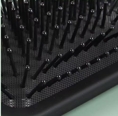 Cepillo desenredante de aire con cerdas negro miniatura 6