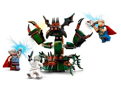 Lego Marvel Set - Angriff auf New Asgard 76207 + Avengers Heft Nr.11 (Comics, Malvorlagen, Poster) mit Loki Minifigur – Bild 5