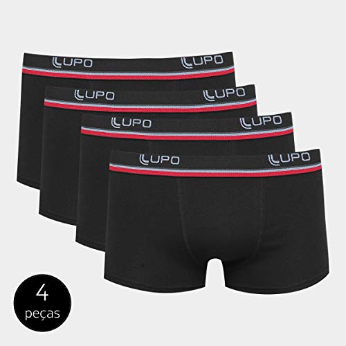 Kit Cueca Lupo Sunga 4 Peças
