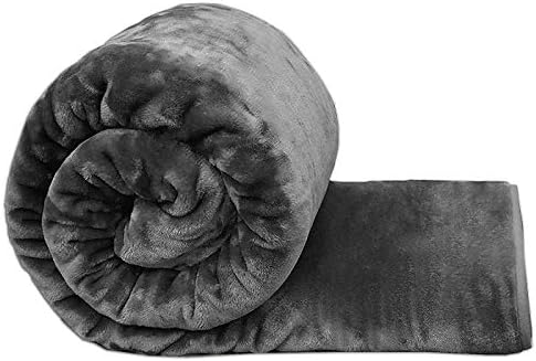 Global Home Microfiber 400 TC Blanket (Grey_Single)