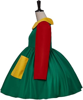 La Chilindrina Costume Women's Chilindrina Dress for Halloween Christmas