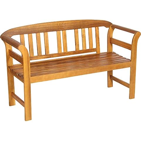 Banc de jardin acamp en bois d'acacia Cover