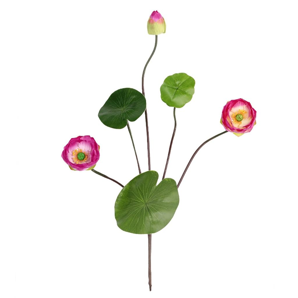 Fleurs simulées et feuilles de décoration végétale (1-Pack) pour aménagement paysager