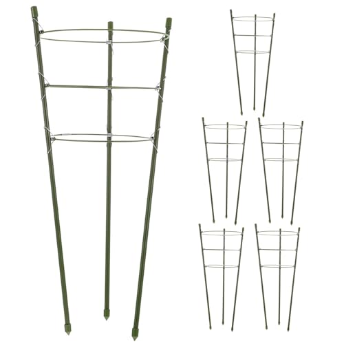 SUPVOX 6 Juegos de Enrejado para Plantas - Estructura de Soporte de plástico para Plantas trepadoras, Frutas y Verduras - Jaula para Tomates, Ideal para Balcones y Otras Flores - Herramienta de