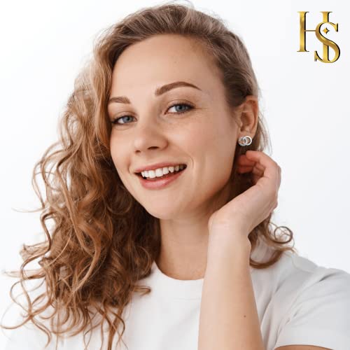 Double C Earrings for Women | Designer Earrings Chic Letter Design Earrings | Lovely Gift3