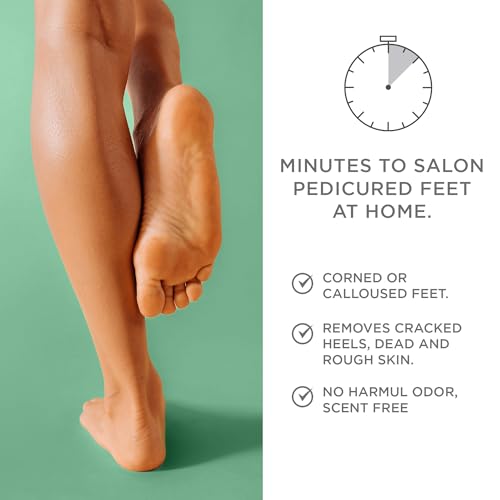 Image of Lee Beauty Professional Callus Remover for Feet - Peppermint, Powerful Formulation - Extra Strength Gel, Home Pedicure Foot Spa Results - Cracked & Dead Dry Skin Supplies - 8 Ounce