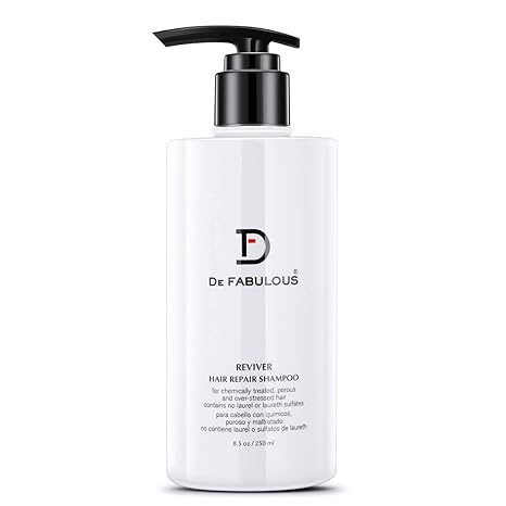 De Fabulous Reviver Hair Repair Shampoo ? 250ml | Sulphate-Free pH Balanced | All Hair Types