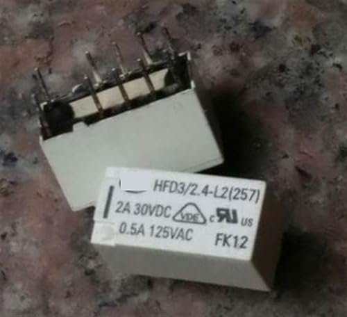 Relais HFD3 2.4-L2 (257) pour corriger les pannes de commutation sur PCB 10 broches