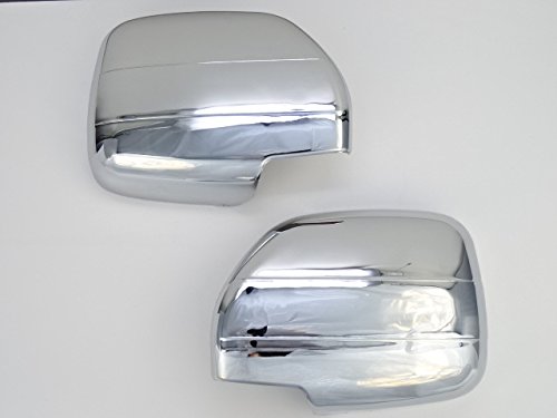 【パーツヤードオンリーワン】トヨタ用 ランドクルーザー 100 メッキ ドアミラー カバー サイドミラー ドア サイド ミラーカバー ガーニッシュ ランクル100 r