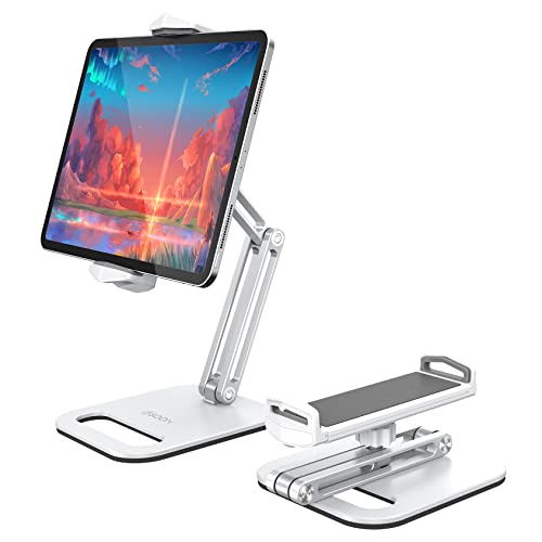 BSOON Tablet Holder, Adjustable Tablet Holder - Flexible 360° Rotation Desktop Tablet Stand for iPad Pro 12.9, 11, 10.5…